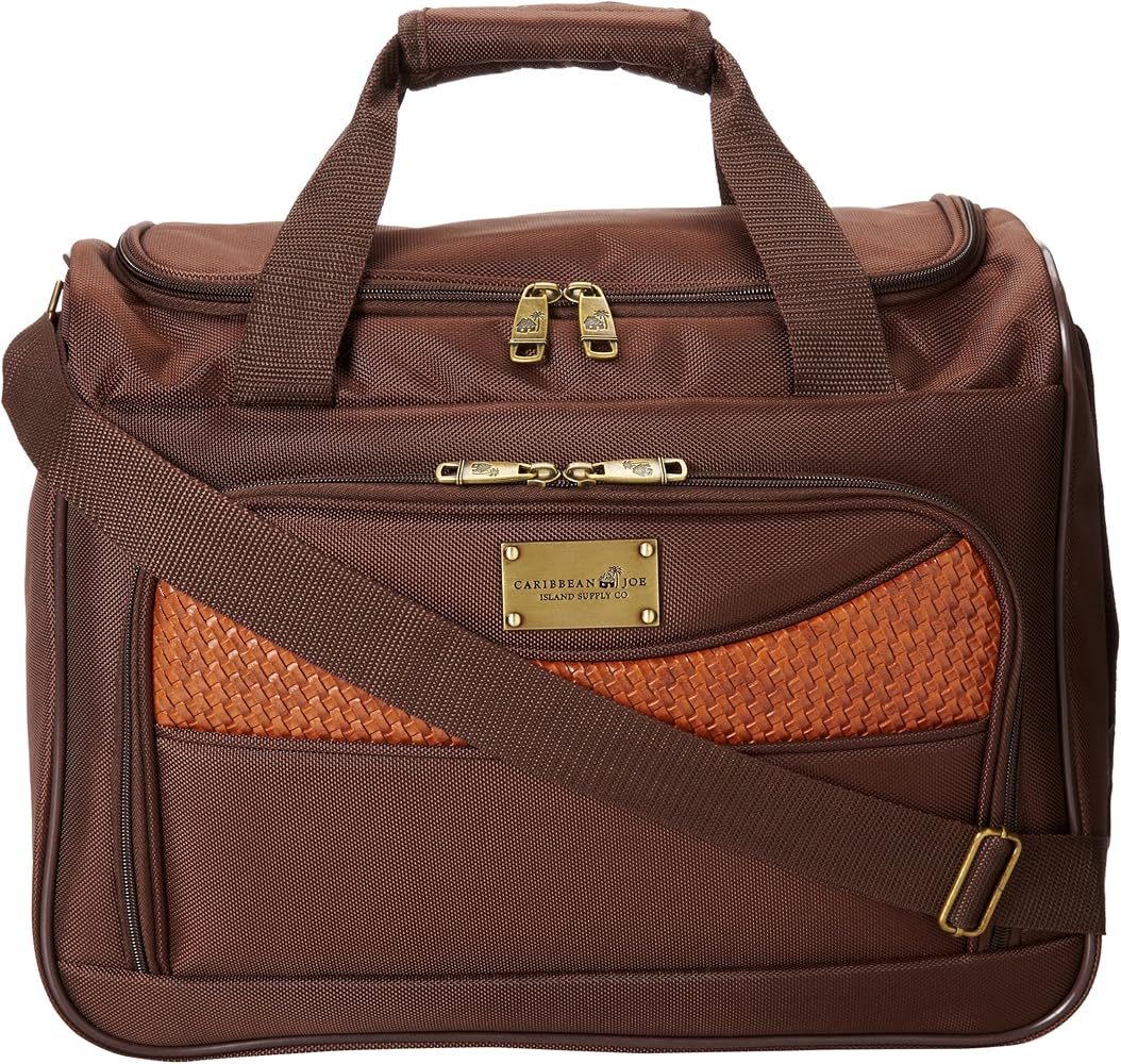 Amazon.com | Caribbean Joe 16 Inch Weekend Gadget Bag, Chocolate